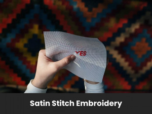Satin Stitch Embroidery