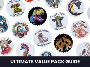 The Ultimate Guide to Falcon Embroidery's Value Pack!