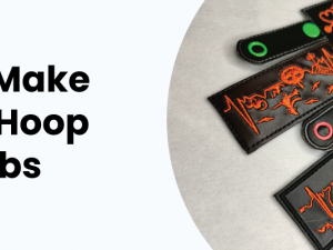 How To Make In-The-Hoop Snap Tabs
