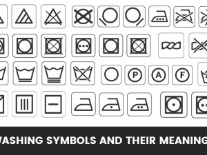 Washing Symbols and What do they Mean?