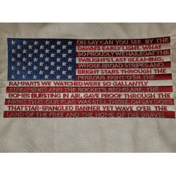 USA Flag with National Anthem