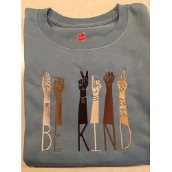 Be kind Hand Design