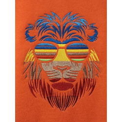 Retro Lion Design