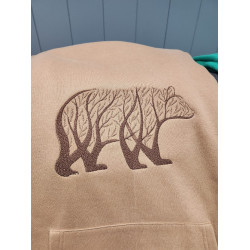 Bear Silhouette Design