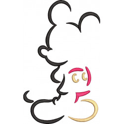Mickey Line Art