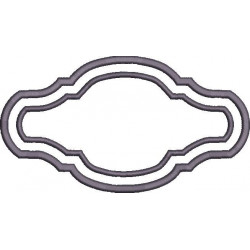 Oval Frame Round Corner