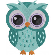 Green Shaded Owl