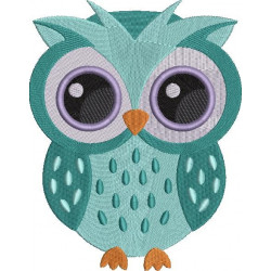 Green Shaded Owl