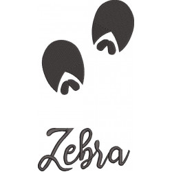 Zebra Paw