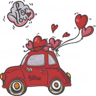 Car Carrying Hearts