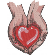 Hands Holding Heart