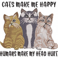 Cats Make Me Happy