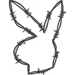 Rabbit Face Sketch