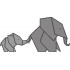 Origami Elephant Design