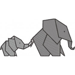 Origami Elephant Design