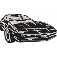 Black Car Embroidery Pattern