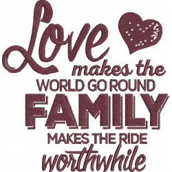 Love And Family Quote