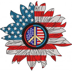 American Sunflower Flag