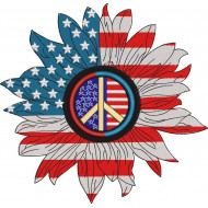 American Sunflower Flag