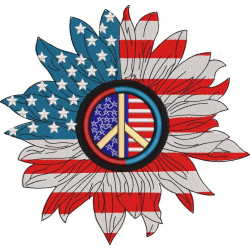 American Sunflower Flag