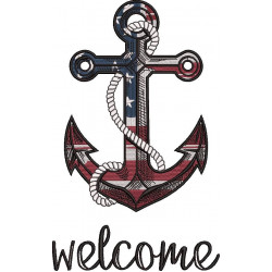 Patriotic Anchor