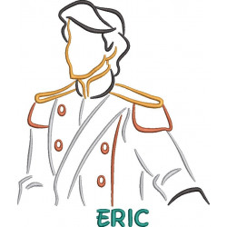 Prince Embroidery Design