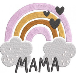 Cute Mama Rainbow