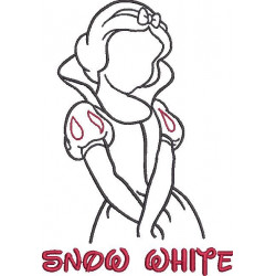 Princess Embroidery Design