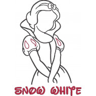 Princess Embroidery Design