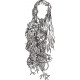 Floral Girl Silhouette Floral Girl Silhouette