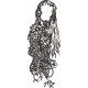 Floral Girl Silhouette Floral Girl Silhouette