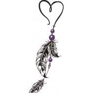 Beautiful Feather And Pearl Pattern