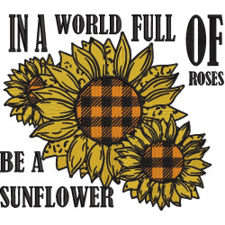 Be A Sunflower