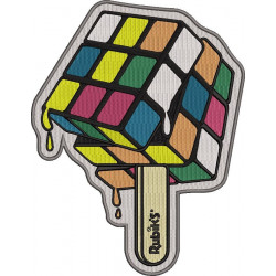 Rubiks Cube Ice Lolly