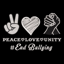 Peace Love Unity And Bullying