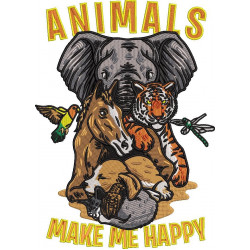 Animals Make Me Happy