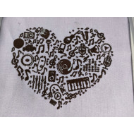 Music Heart Design 