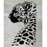 Leopard Embroidery Design