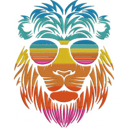 Retro Lion Design