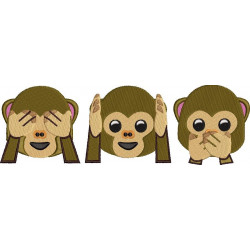 Don't listen, Don't Speak, Don't See Bad Monkey