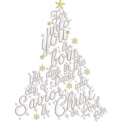 For Unto You Word Art