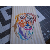 Dogue De Bordeaux Face