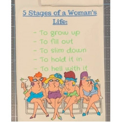 Five Stages of a Woman's Life