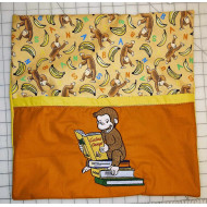 Curious George Embroidery Design