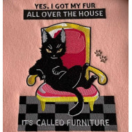 Funny Cat Furniture Quote