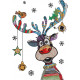 Colourful Christmas Reindeer Colourful Christmas Reindeer