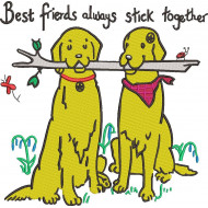 Best Friends Always Stick Together