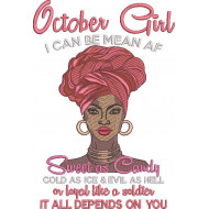 October Girl - Can Be Mean Af
