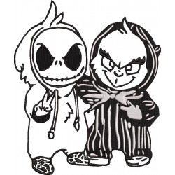 Christmas Thief And Spooky Baby