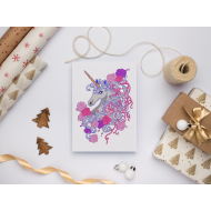 Floral Unicorn